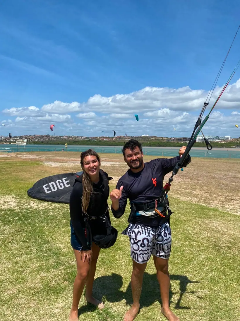 Momento de liberdade na Full Kite