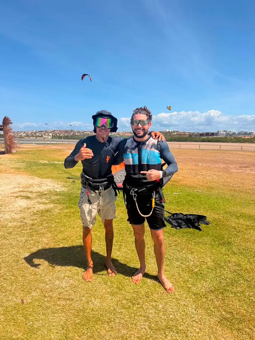 Momento de liberdade na Full Kite